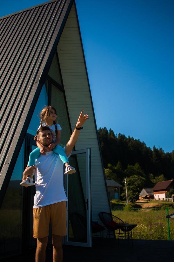 Mountains Hut Villa Mykulychyn Luaran gambar